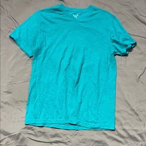 Faded Glory Men's Aqua V-Neck Tee